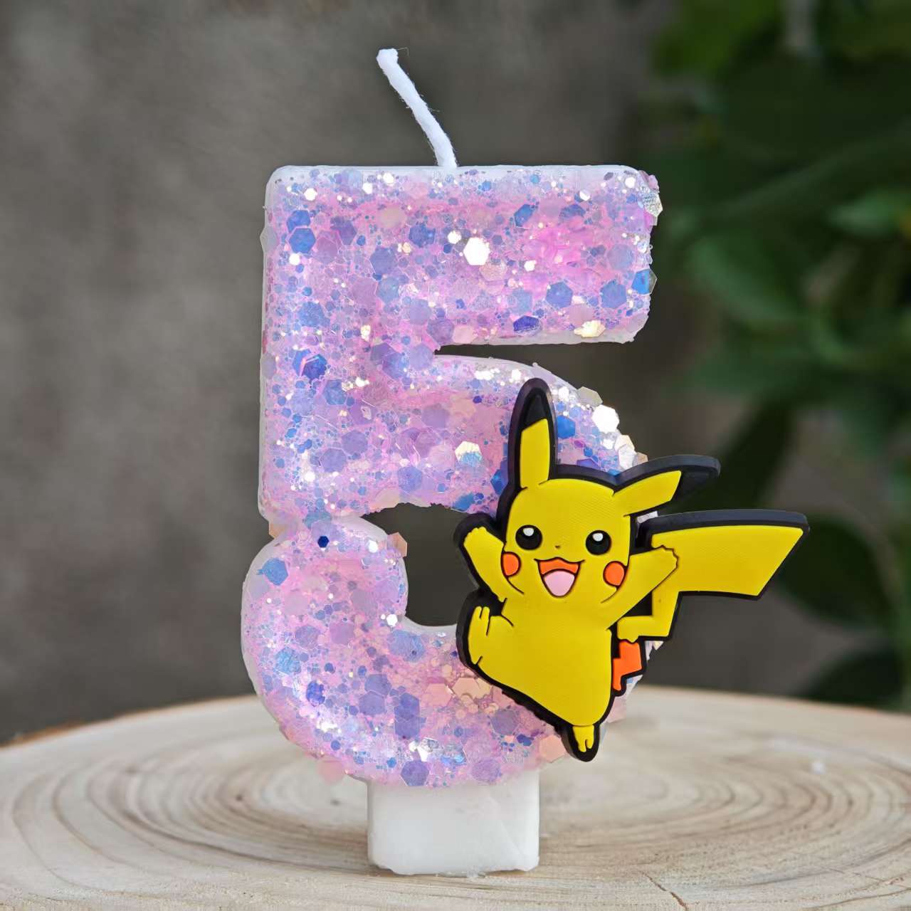 Candle Surprise - Velas de Pokémon de Pikachu, número