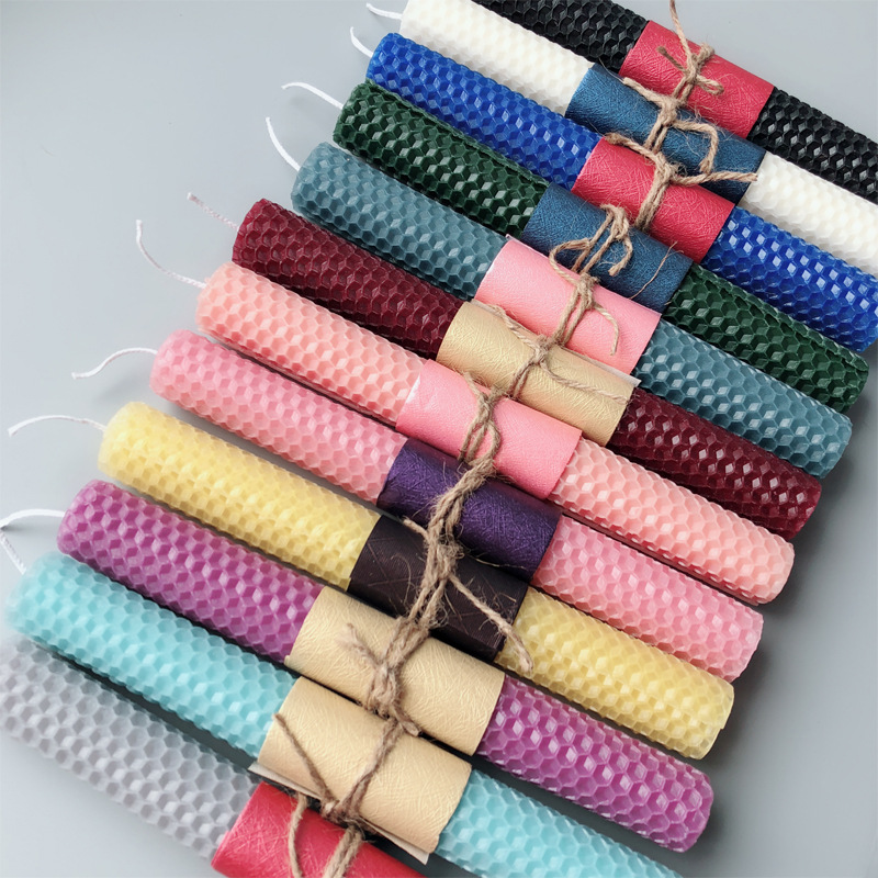Beeswax Sheet Roll - Rollo de vela de hoja de