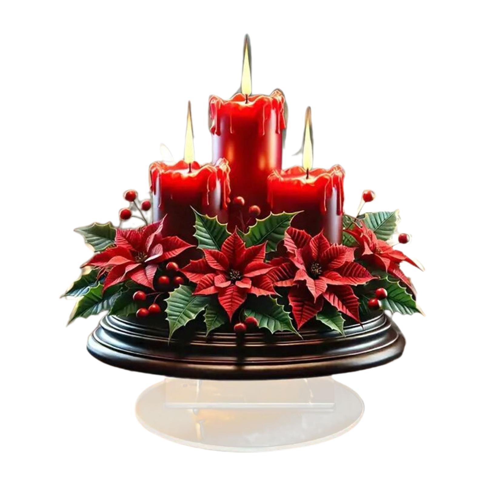 Decoraciones navideñas, centro - Candle Supplies Europe reseña y precio