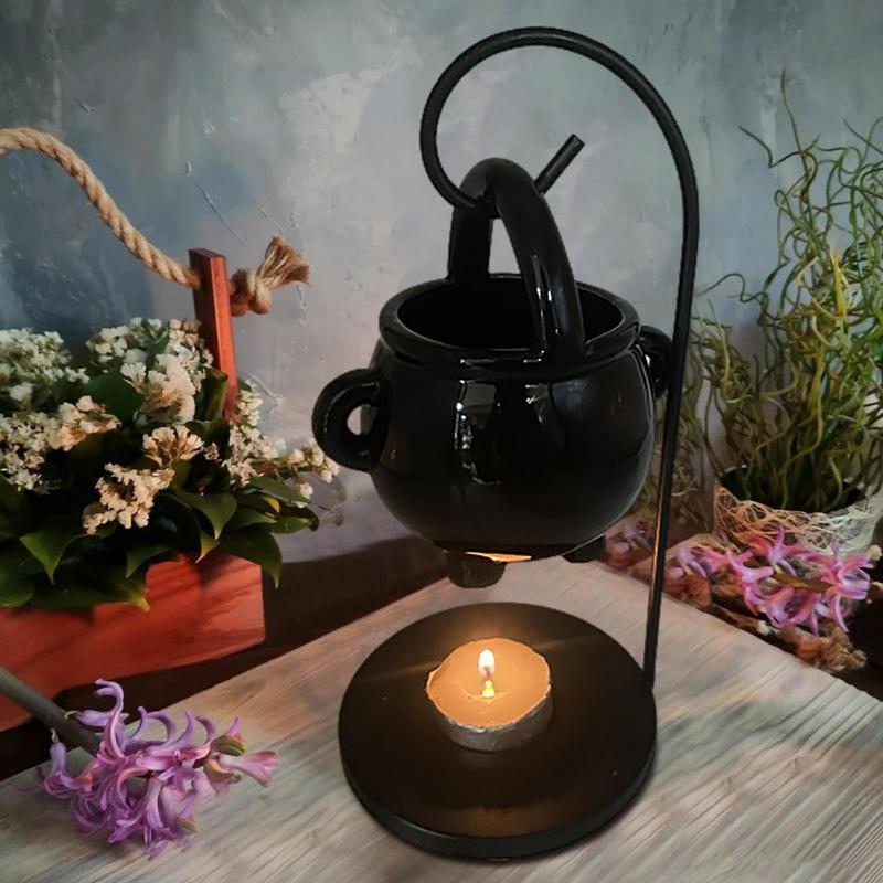 Quemador de cera de caldero co - Candle Supplies Essential Oils reseña y precio