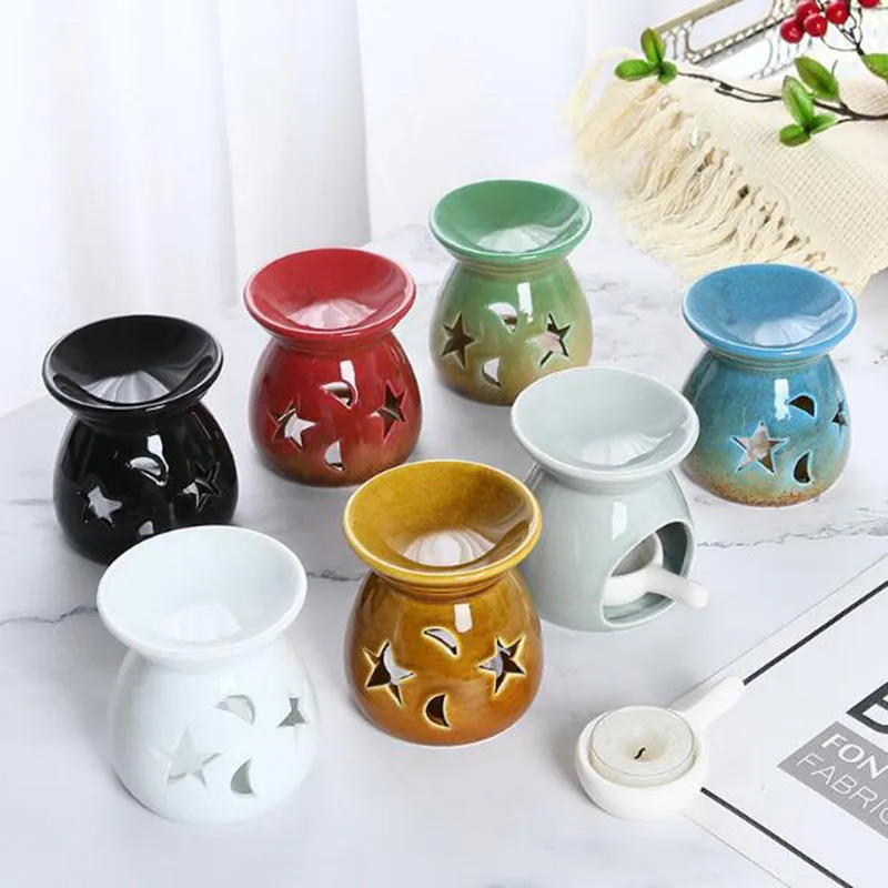 Quemador de Aroma de Porcelana - Candle Supplies Essential Oils reseña y precio