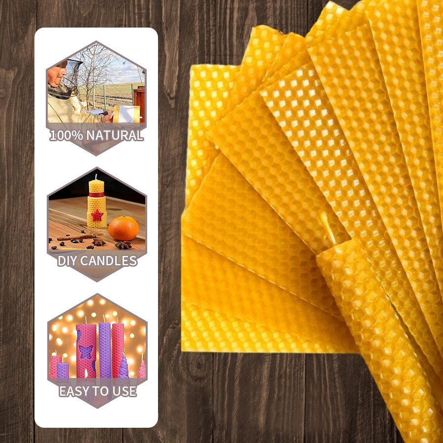 Hojas de cera de abejas Natura - Beeswax Sheet Roll reseña y precio