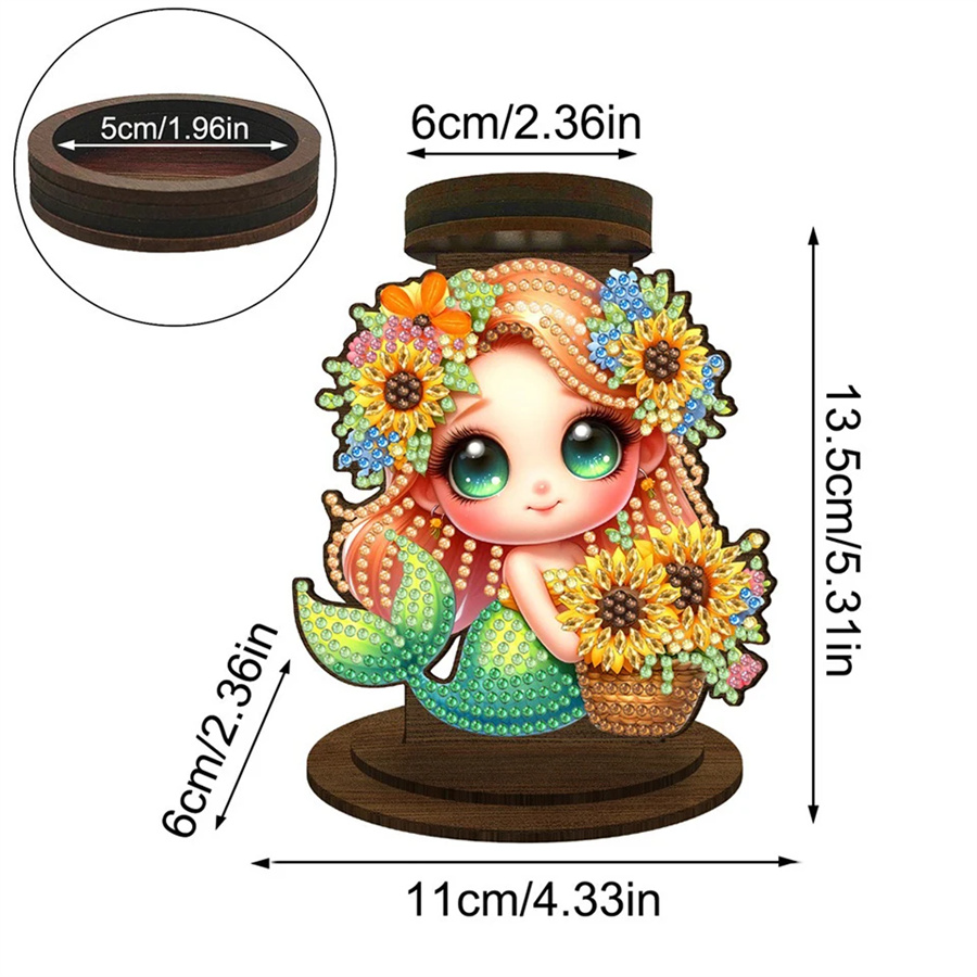 Portavelas con forma de sirena - Candle Supplies Europe reseña y precio